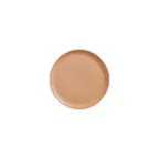 image of GET PA1930711712 7" Round Coupe Rim Porcelain Plate In Corona Cosmos Mars Finish - 1 Dozen