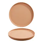 image of GET PA1930992812 Dinner Plate, 11" Dia. x 1" H, Round Rustic Porcelain, Corona Cosmos Mars - 1 Dozen