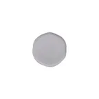 image of GET PA1944891512 Hexagonal Dinner Plate, 6.4" Dia. .600" H, Porcelain, Corona Moon Finish - 1 Dozen