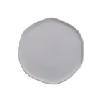 image of GET PA1944892912 Hexagonal Porcelain Dinner Plate, 11.6" Dia. x .600" H, Corona Pattern - 1 Dozen