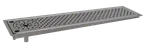 image of Glastender DI-RF30 Drop-In Rinser Faucet Drain Tray, 30"W, 1/2" Tray Flange