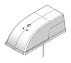image of GRINDMASTER Beverage AFS-P2 - (Lv606096) Crathco Double Bowls Autofill Lid Kit Afs-P2
