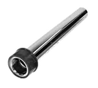 image of GSW USA AA-149 Overflow Tube, 1-1/2" Sink Opening, 10" Length, Brass