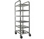 image of GSW USA AAR-0620W Aluminum Universal Pan Rack w/ (6) 18" X 26" Pan Capacity, 10" Spacing