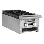 image of GSW USA AEHP-12LP Hotplate, Lp Gas, Countertop, 12"W X 18"D X 10"H, (2) Burners