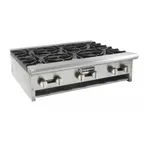 image of GSW USA AEHP-36NG Hotplate, Natural Gas, Countertop, 36"W X 30"D X 10"H