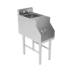 image of GSW USA BS-BS2412 Blender Station, 12"W X 24"W X 33-14"H, 7" Deep Sink