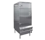 image of GSW USA EQ-48NL Bbq Oven, Gas, 48"W X 48"D X 82"H, Adjustable Pilot Valve