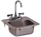 image of GSW USA HS-0810I Drop-In Hand Sink, One Compartment