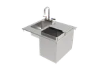 image of GSW USA IBS1821 Ice Bin, Drop-In, 23 Lbs. Ice Capacity