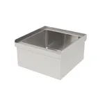 image of GSW USA SE2024FM-UP Mop Sink, Floor Mount, with 1" Upturn