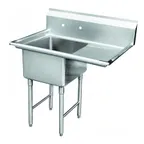 image of GSW USA SH18241R One Compartment Sink, 39-1/8"W X 30"D X 45"H