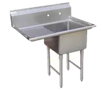 image of GSW USA SH24241L One Compartment Sink, 51-1/8"W X 30"D X 45"H