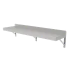 image of GSW USA WS-E1272 Wall-Mounted Economic Shelf - 72"W X 12"D X 11"H