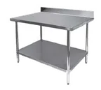 image of GSW USA WT-EB2460 Economy Work Table, 60"W X 24"D X 35"H