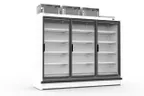 image of Infrico USA IAG-MN3PBTUL1 Freezer Merchandiser, Three-Section, Low Temp