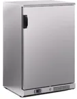 image of Infrico USA IMD-ERV15IISD 24" Merchandiser Refrigerator, 5.0 cu ft, Steel, Glass Door, 1/5 HP