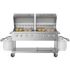 image of Koolmore CGKIT6-D30D30 60" Outdoor Gas Grill, (8) Burner