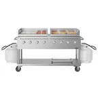 image of Koolmore CGKIT6-G30G30 60" Outdoor Gas Grill, (8) Burner