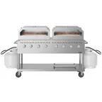 image of Koolmore CGKIT6-P30P30 60" Outdoor Gas Grill, (8) Burner