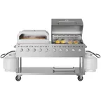 image of Koolmore CGKIT7-D36P36 71" Outdoor Gas Grill, (10) Burner