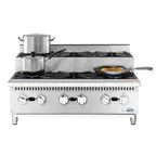 image of Koolmore KM-CRSU-36 Commercial Step-Up Range, 36"W, (6) 26, 000 Btu Burners
