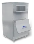 image of Kloppenberg 965‑SBB 36" Ice Bin, Door, 30‑39" W, 860‑1255 Lb Capacity, Steel, NSF, Made In USA