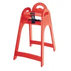 image of Koala KB105-03 Red High Chair, 16.5"W x 21.75"D x 29.5"H, Stackable, High Density Polyethylene