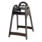 image of Koala KB105-09 Designer High Chair, 16.5W x 21.75D x 29.5H, Brown, Stackable, High Density Polyethylene
