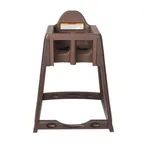 image of Koala KB966-09 Kidsitter High Chair/Infant Seat, 22-1/4"W x 22-1/2"D x 31"H, Brown Frame/Seat, HDPE