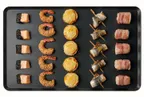 image of Lainox AT11 Finger Grill Pan – 12" x 20" Teflon‑Coated Aluminium, 1/2 GN, Open Corners, Non‑Stick