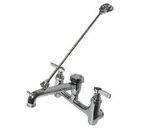 image of Serv-Ware SF1000 Mop Sink Service Faucet, Wall Mount, 8" Centers