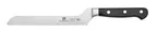 image of Thunder Group SLKF317 Bread Knife, Offset, 8" Blade, Forged German Steel