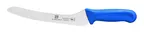 image of Thunder Group SLKF406BU Bread Knife, 9" Blade, Blue Polypropylene Handles, German Steel