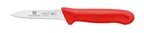 image of Thunder Group SLKF421RD Paring Knife, 3-1/4" Blade, Red Polypropylene Handles, German Steel, 2 Each - Pack