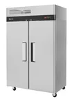 image of Turbo Air M3H47-2-PT 2-Section Pass-Thru Heated Cabinet, 51.75"W x 33.125"D, Stainless Steel, Solid Doors, 42.9 cu. ft., 1550W