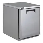 image of QualServ UCRE336-SS61A 36" 1-Door Undercounter Refrigerator, Stainless Steel, Front Breathing, 9.29 cu. ft.