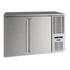 image of Viking Commercial VCBR552-SS01A 52" Bar Reach‑In Cooler, 12.52 cu ft, Stainless, 2 Reversible Doors