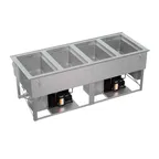image of Vollrath FC-HCF-04208-FF Hot/Cold/Frozen Food Well Unit, Drop-In, Flat Flange