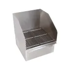 image of Advance Tabco 9-OP-24FM-FGRL 21" Mop Sink, 21"W x 24"L Bowl with Fiber Glass Grating/3 Splashes