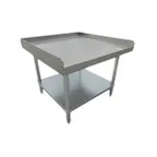 image of Serv-Ware ESG3024W-CWP 24" Economy Equipment Stand for Countertop Cooking - 18 gauge undershelf