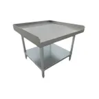 image of Serv-Ware ESG3072W-CWP 72" Economy Equipment Stand for Countertop Cooking - 18 gauge undershelf