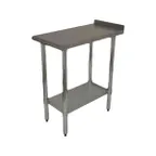 image of Serv-Ware FTG-3015-4 Stainless Steel Top " 12" - 21" Work Table