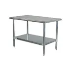 image of Serv-Ware T3036CWP-3 Standard Series Work Table, Stainless Steel Top / 36"W x 30"D- 18/304
