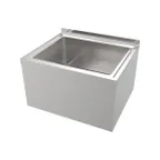 image of American Tables & Seating MET-SEM-201610 24" Mop Sink, 20"W x 16"L x 10"D Bowl