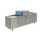 image of Champion CG6 72" Pass-Through Glasswasher Station, Low Temp - 2000 Glass/Hr - 208/230V