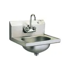 image of Eagle Group HSA-10-F-1X 18" Wall Mounted Hand Sink with Faucet / flyer
