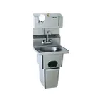 image of Eagle Group HSA-10-FDP-T 19" Wall Mounted Hand Sink w/Faucet, Soap & Towel Dispenser
