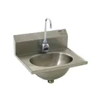 image of Eagle Group HSA-10-FE-B-1X 18" Wall Mounted Hand Sink with e-Faucet & e-Eye / flyer