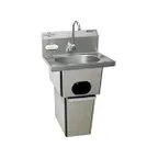 image of Eagle Group HSA-10-FE-B-T-NB-MG 19" Wall Mounted Hand Sink with e-Faucet & e-Eye